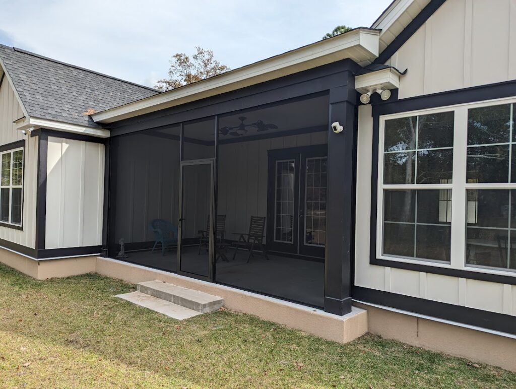 Black Screen Porch