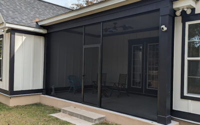 Black Screen Porch