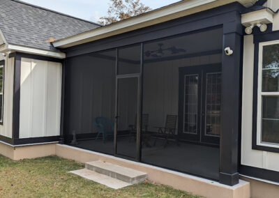 Black Screen Porch