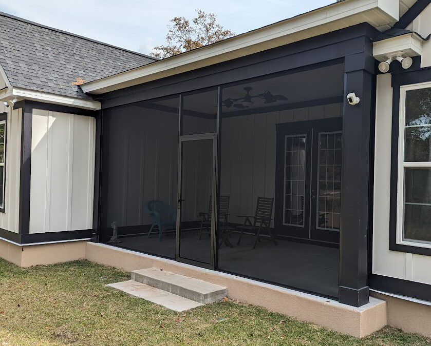 Black Screen Porches