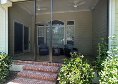 Black Screen Porch