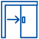 full width french door